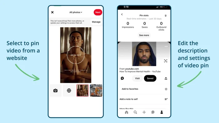 Pinterest Video Uploader